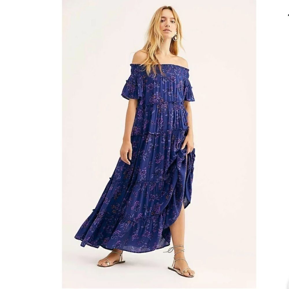 Free people Barclay Maxi Dress Size S